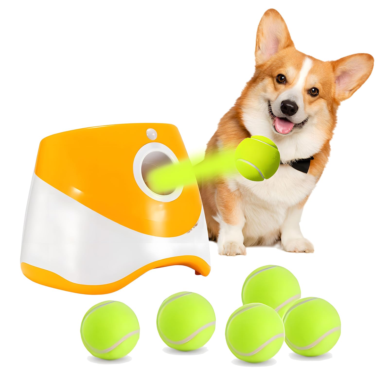 Catapult Launcher Toy - Pelontar Bola Mainan Interaktif Anjing, Alat