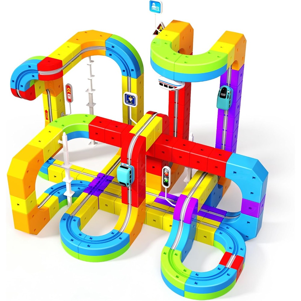 Kids Toys 3 Year Old - 110 buah Mainan Kereta Api Elektrik