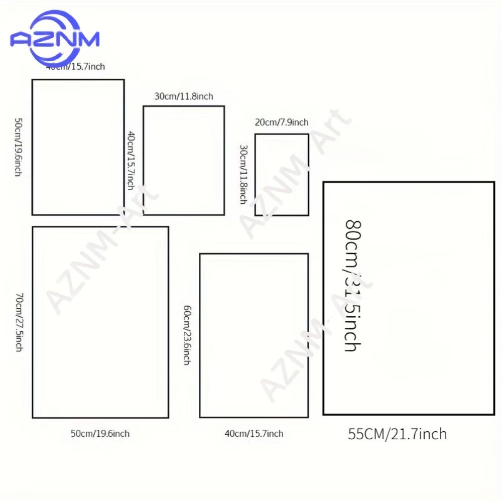 1/6 Buah Poster Lukisan Seni D - Kids Quran Toys ulasan dan harga