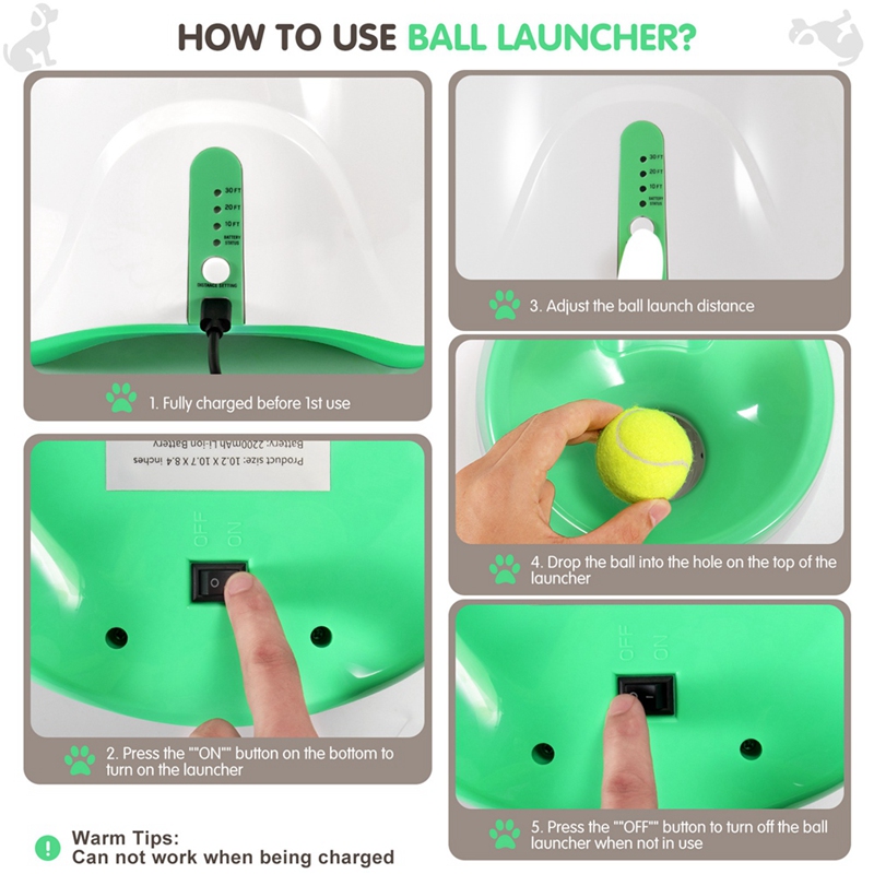 Pelontar Bola Tenis Anjing Mai - Catapult Launcher Toy ulasan dan harga